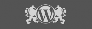 WordPress logo from WordCamp Sofia 2012
