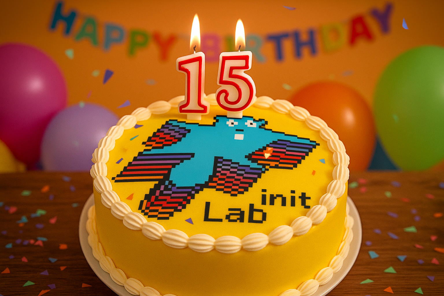 15 години независим init Lab